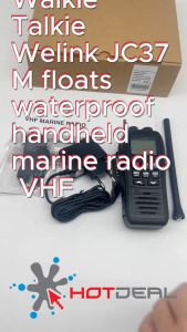 Welink JC37M floats waterproof handheld marine radio VHF Walkie Talkie