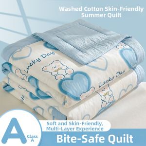 KAMONI | Single Use Machine Washable Cotton Summer Quilt