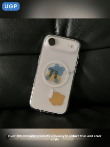 UGP | Magnetic Cartoon Cute Full Coverage Shockproof Clear Case