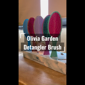 Olivia Garden Recycled Detangler Hair Brush (Fine to Medium Hair)