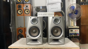 Bán cặp Loa Booksheolf nghe Nhạc Sharp MD - X3 bãi nhật đẹp keng hát tốt