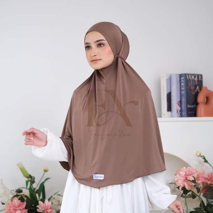 hijab bergo jersey