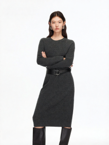 Vero Moda | Elegant Wool-Contain Knitted Dress