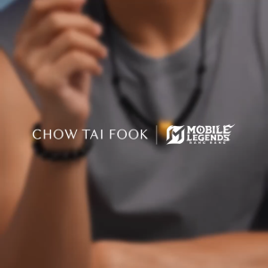 CHOW TAI FOOK 周大福 MLBB ALL STAR 999 Pure Gold Necklace "神话” - R40143