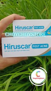 Hiruscar Post Acne Tuýp 5g và 10g - Gel chăm sóc sẹo mụn và mụn thâm