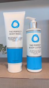 [HÀNG CÔNG TY CÓ TEM CHÍNH HÃNG] Bộ Sữa Tắm và Sữa Dưỡng Thể Làm Trắng Và Mịn Màng Da The Perfect Body Wash/The Perfect Body Lotion 237ml