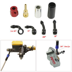 AN3 Brake Oil Hose Banjo Fitting Remove Aluminum Moto hydraulic Reinforced Brake Clutch Oil Hose Line for Motorcycle ATV Dirt Bi Hose Fittings - Lazada