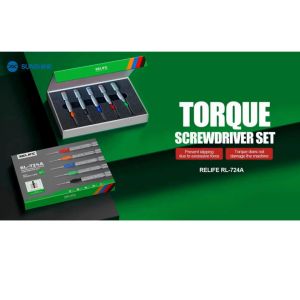Tools Obeng Set Relife RL-724A 5 In 1 Original (Obeng Set Obeng Service Handphone)