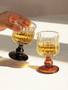 MODERN SWEETHOME | Vintage Wine Cocktail Glasses Glass