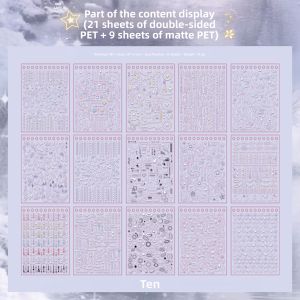 Yuxian | INS Style Korean Design Hand Account Decorative PET Stickers