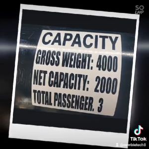 Customized Decals & Capacity Stickers for Trucks: 2pcs Solutions