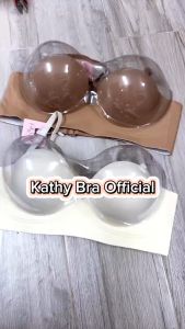 B90 Áo Lót Su Mặc Váy Hở Lưng KATHY BRA Đệm Dày 5CM Không Gọng Nâng Đẩy Tạo Khe Mặc Được Nhiều Kiểu