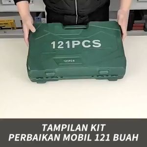 Isku Tools Set 121pcs 72gigi kunci shock set lengkap Termasuk 1 set kunci pas ratchet Lengkap 72gigi