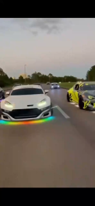 BABEDUO Car Flexible Underglow Strip Light LED Underbody Remote APP Control RGB Neon Lights Atmosphere Lamp for Auto Decoration