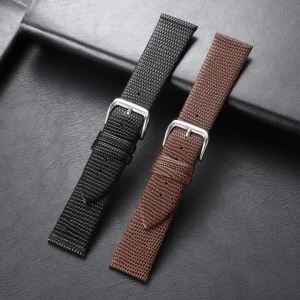 Lizard Pattern Leather Watch Strap Soft Cowhide Watch Band 10mm 12mm 14mm 16mm 18mm 20mm 22mm Ultra-Thin Universal Watchbands