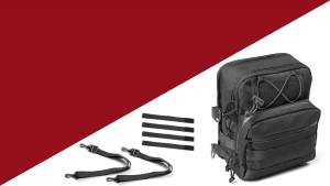 Universal Motorcycle T-Bar Handlebar Bag Club Style Front Storage Travel Bag For Harley Bobber Cafe Racer Low Rider ST