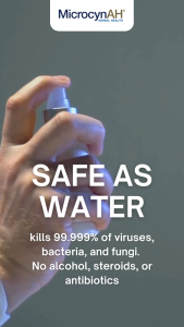 MicrocynAH Wound and Skin Care for Pets | Skin Spray Ear Wash Eye Wash Oral Spray