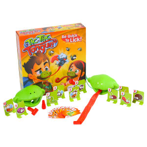 WEIBAI | Entertaining Toy Frog Tongue Lizard Mask For Children Group Activities