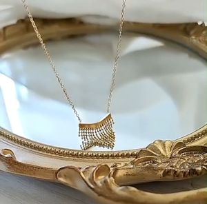 Bayar Ditempat KALUNG KOREA STILE TITANIUM 2023/KALUNG JURAY KEKINIAN/KALUNG EMAS 18K ELEGAN DESAIN