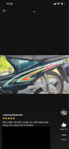 Bộ tem wave anpha lốc đen 2002 hàng chính hãng Nhập Thái Lan chất lượng cao dành trang trí riêng cho dòng xe này tem chính hãng màu sắc rất đẹp và bền giá bán cực tốt bán lẻ như bán sỉ