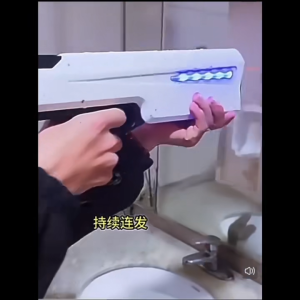 New Summer Large Capacity Pulse Electric Continuous Water Gun Childrens Outdoor Toy Fully Automatic Water Absorption