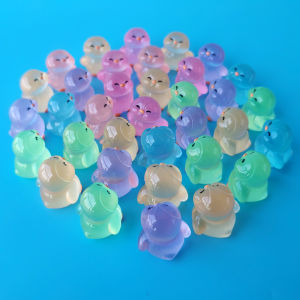 Đồ Chơi Penguin Phát Sáng Mini Trang Sức Sáng Tạo Cho Trẻ Em Đá Pha Lê Trong Suốt Đồ Trang Trí Bàn Đồ Chơi Động Vật Mô Phỏng