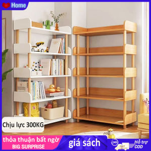 HOMESENCE Kệ Sách Gỗ Kệ để đồ đa Năng Kệ Gỗ 6 Tầng Giúp Bạn Cất Gọn đồ đạc