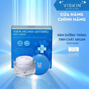 [HCM][CHÍNH HÃNG] KEM DƯỠNG TRẮNG VISKIN TINH CHẤT ARGAN