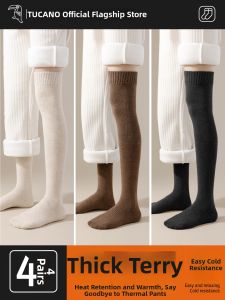 TUCANO | Warm Knee Protection Long Socks Thigh High