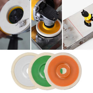 SEAMETAL 3pcs Polishing Wheels Polishing Pad Grinding Disc  Angle Grinder WheelFelt Polishing Disc Polisherwheel