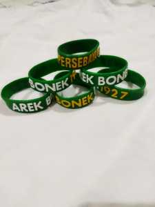 GELANG KARET BONEK / GELANG KARET FANS PERSEBAYA/GELANG KARET BAJUL IJO