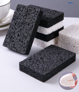 3Pcs ฟองน้ำล้างจานทำความสะอาดสองด้านขจัดสิ่งปนเปื้อนฟองน้ำหนาแน่นสูงสำหรับเช็ด - On Sale