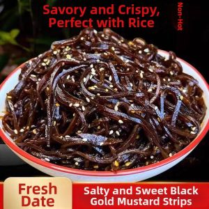 Sauce Aroma Appetizer Dishes Mustard Greens Pickles Ready to Eat