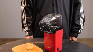 JUANS Electric Popcorn Maker Machine Automatic Popcorn Machine for Home Party Movie Night