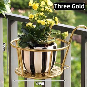 MINGZHIYIFAN | Hanging Large Balcony Railing Flower Rack