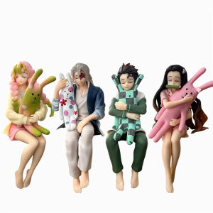 Bandai | Demon Slayer Anime Hình Kamado Nezuko Uzui Tengen Tanjirou Mitsuri Ngồi PVC Đồ Chơi Sưu Tập 11.5-14.5Cm Quà Tặng Còn Hàng