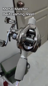 SEAHUNTER MATEL MASTER Reel Pancing Baitcasting SW Laut 7.2:1 Gear Ratio 5+1 BB Ball bearing Bait clickers 5KG Max Drag 148g Reel BC for Saltwater Freshwater Casting Gulungan Pancing Reels BC Kiri/Kanan #RYOBISEASIR