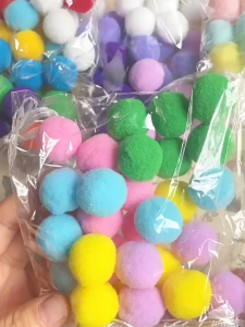 ส่งจากไทย🚀เครื่องประดับผนังสร้างสรรค์การจัดฉากฉลองวันเกิดตกแต่งฉากปาร์ตี้ins ลูกขนสตริงตกแต่งดึงธง Drawstring✅COD✅