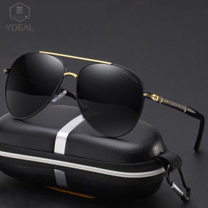 Sunglasses For Men New Fashion Retro Men Polarized Sunglasses Mens Metal Frame Uv400 Protection Sun Glasses Shades for Men Man Outdoor Sports Driving Fishing Riding