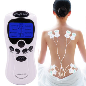 Tens Massager 8 Pads with Digital Therapy Machine  Electronic Pulse Massager Body Shaper Slimming Electronic Massager Tens Acupuncture