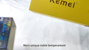 KEMEI Gunting Rambut Profesional Paparan Lcd Tanpa Kord Pemangkas Rambut Elektrik & Mesin Dandanan Kedai Gunting Rambut untuk Lelaki KM-871