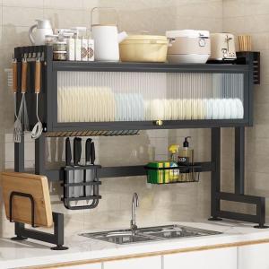 CHIZHIDU | Dustproof and Water-draining Dish Rack Organizer