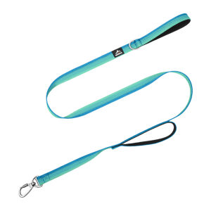 Dog Leash Rope Gradient Color Leash Comfortable Handle Swivel Clip No Tangle For Small Medium Dogs