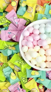 2500pcs Mint Candy Sugar Free Assorted Fruit Flavor Candy Kissescool and refreshingFresh breath