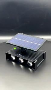 Lampu Dinding Tenaga Surya Outdoor 1016  LED 0 biaya listrik Taman Outdoor dinding energi matahari