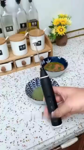COD TaffHOME Hand Mixer Mini 2in1 Pengocok Telur Super Cepat Milk Frother USB Charge / Mixer Elektrik Portable Alat Pembuih Susu / Pengocok Telur Handheld Blender Milk Froter Mixer Mini Electric - HMW1