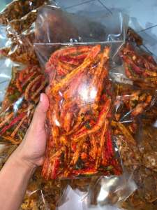 KERUPUK JAAT MERECON DAUN JERUK 250gr