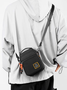 Túi Đeo Chéo Mini Nam Oxford Nhiều Ngăn Túi Đeo Vai Đơn Túi Điện Thoại Di Động Thường Ngày Túi Đeo Chéo Bằng Vải Oxford Cho Thanh Thiếu Niên