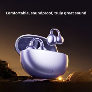 Bizoe | Wireless Bone Conduction Ear Clip Bluetooth Headphones Comfortable Noise Reduction