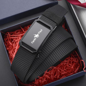 Thắt Lưng Nam Bằng Vải Dù Nylon Với Khóa Tự Động Bằng Hợp Kim Dùng Cho Hoạt Động Ngoài Trời Giải Trí Chiến Thuật Thể Thao Huấn Luyện Dành Cho Người Lớn